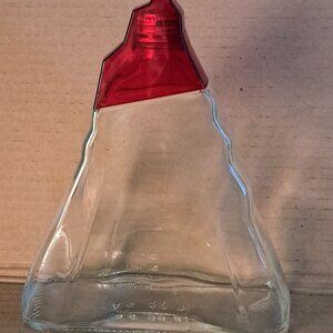 Limited Edition Evian 2005 Mountain Collectible Glass Bottle